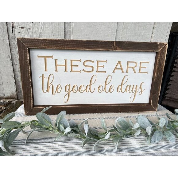 Handmade wood sign, Farmhouse sign, Wood decor, Wall hanging - Picture 1 of 4